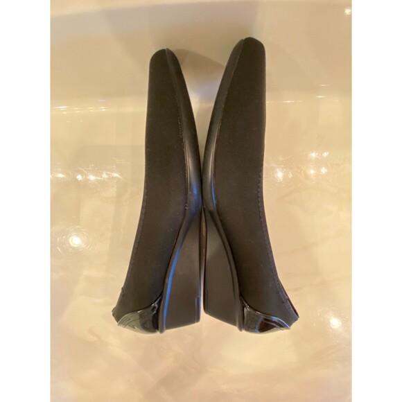 AK Anne Klein iflex Malani Black Womens Slip-on Wedge Heel Memory Foam Size 8.5 - Picture 9 of 11